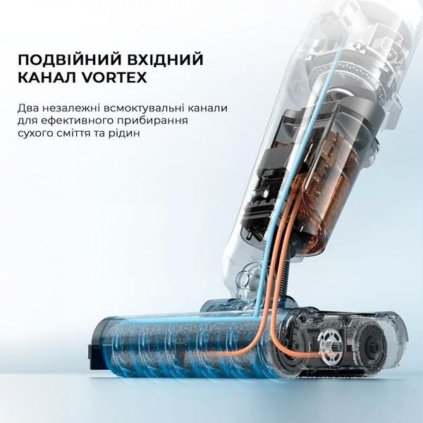 Вертикальний + ручний пилосос (2в1) Deerma VX20W 008093 фото