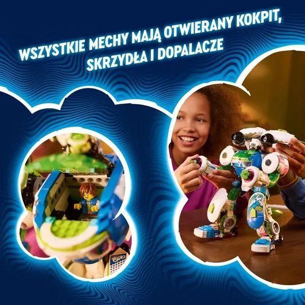 Блочный конструктор LEGO Dreamzzz Матео и боевой робот-рыцарь Z-Blob (71485) 613393 фото