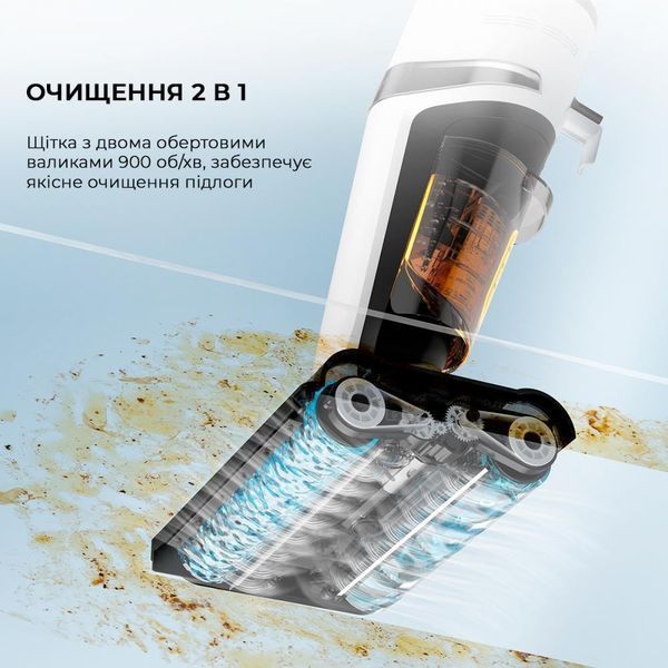 Вертикальний + ручний пилосос (2в1) Deerma VX20W 008093 фото