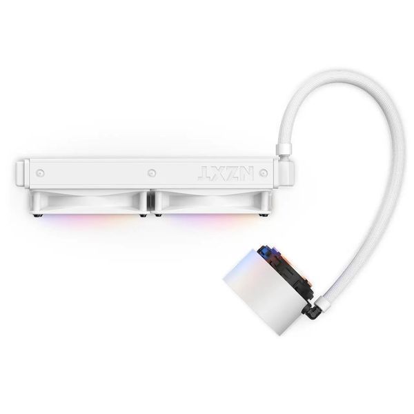 Водяное охлаждение NZXT Kraken Elite 240 RGB White (RL-KR24E-W1) 013202 фото