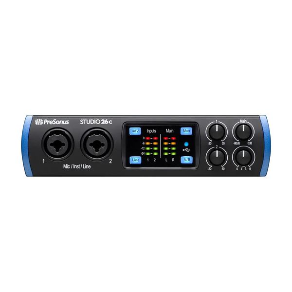 USB аудиоинтерфейс PreSonus Studio 26c 349031 фото