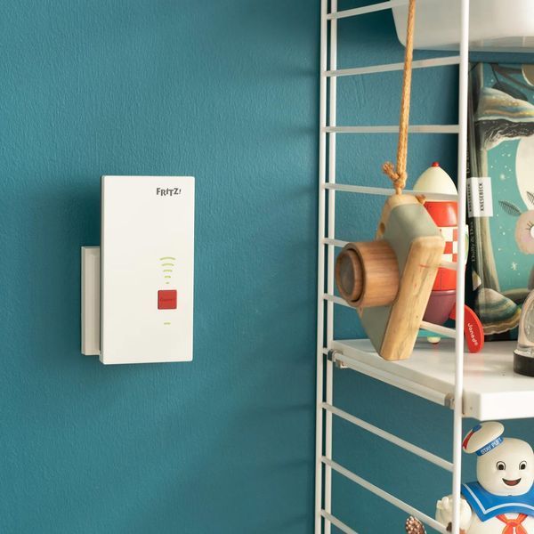 Підсилювач мережі FRITZ! 2400 2.4 / 5 ГГц, Wi-Fi 5 (802.11 a/b/g/n/ac) 2112208 фото