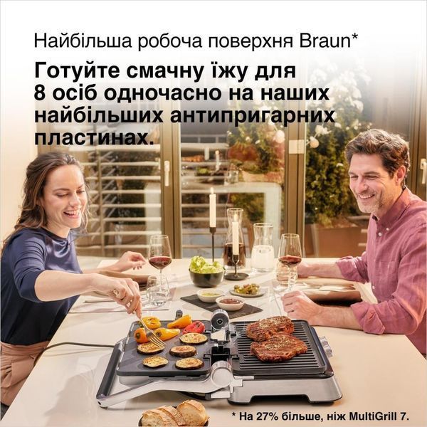 Електрогриль притискний Braun MultiGrill 9 CG 9043 012529 фото