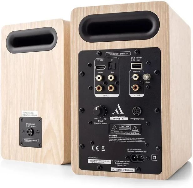 Акустические колонки Argon Audio Fenris A4 Oak 601546 фото