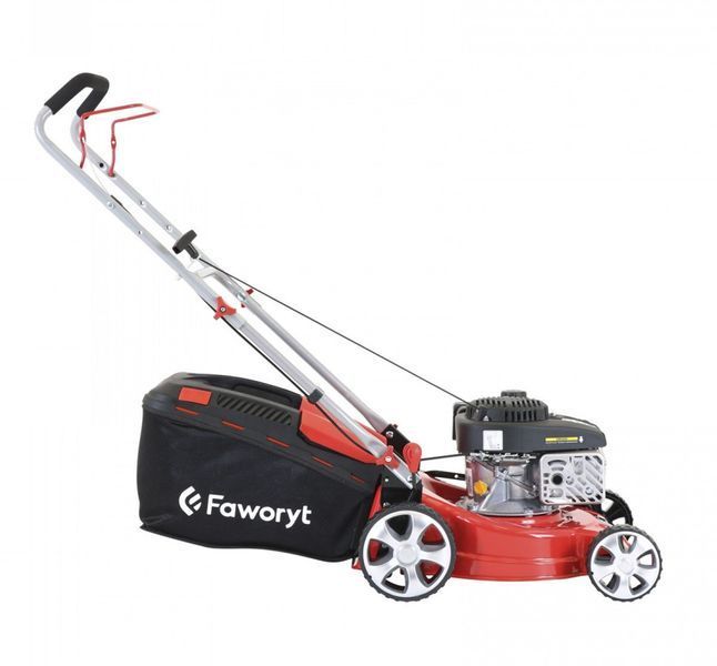 Косилка бензиновая FAWORYT SH41P123L, 41 см, 123 см3, 2.1 кВт, травосборник 40 л, двигатель Loncin 457312 фото