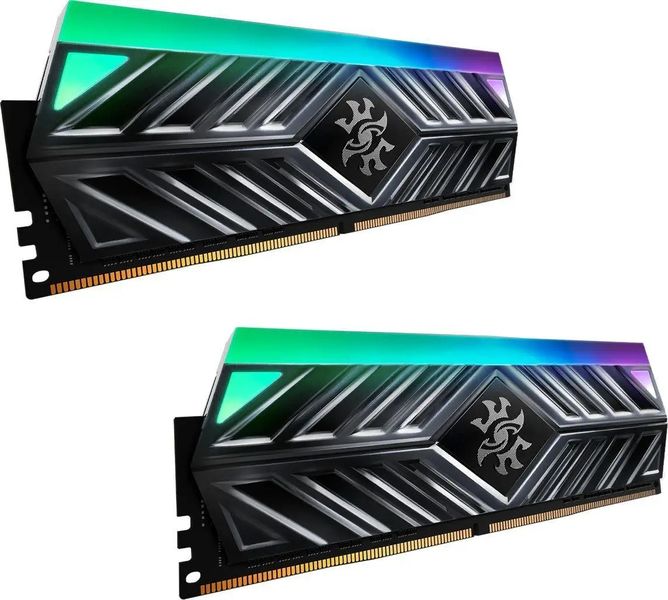 Пам'ять для настільних комп'ютерів Adata 16 GB (2x8GB) DDR4 3600 MHz XPG Spectrix D41 RGB (AX4U36008G18A-DT41) 357126 фото