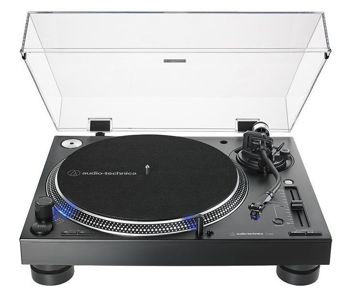 Програвач вінілу AUDIO-TECHNICA AT-LP140XP Чорний, ручний, прямий привід, швидкість 33 1/3, 45, 78 об/хв 2076609 фото