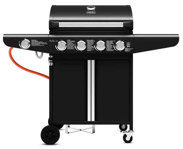 Гриль газовий стаціонарний Koler Relish v1 Black 012222 фото