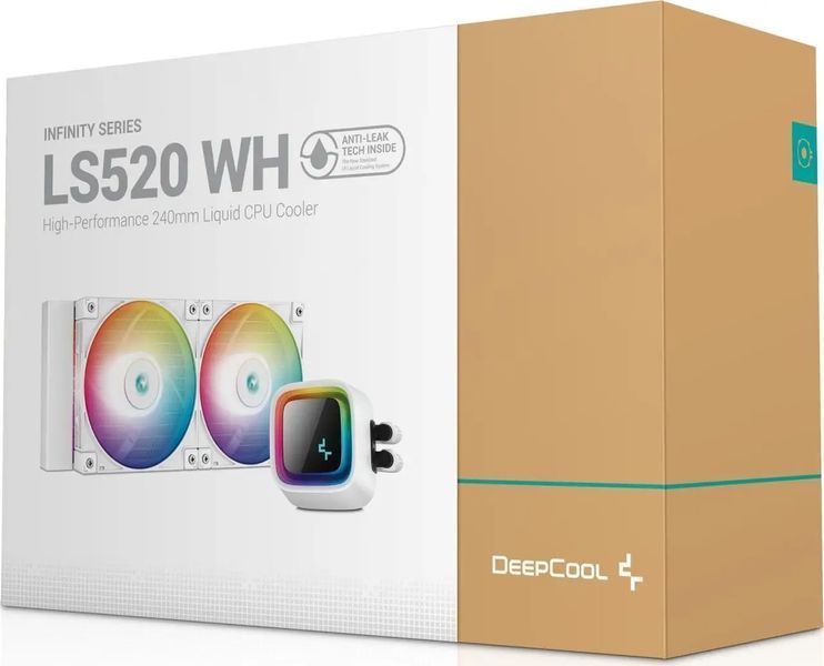 Водяне охолодження DeepCool LS520 WH (R-LS520-WHAMNT-G-1) 013152 фото