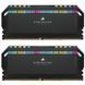 Пам'ять для настільних комп'ютерів Corsair 32 GB (2x16GB) DDR5 7200 MHz DOMINATOR PLATINUM RGB (CMT32GX5M2X7200C34) 027620 фото 1