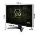 Монитор MSI MAG 274QF E20 27" 2560x1440px IPS 200Hz 0.5 ms [GTG] 2116386 фото 2