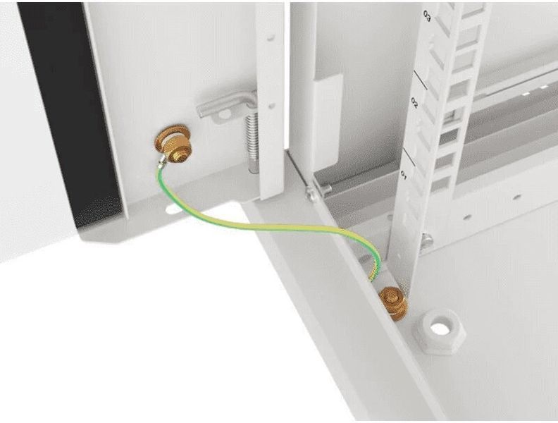 Шкаф RACK LANBERG 19" 27U WF01-6627-10S 600 x 600 мм, настенный, серый 470888 фото