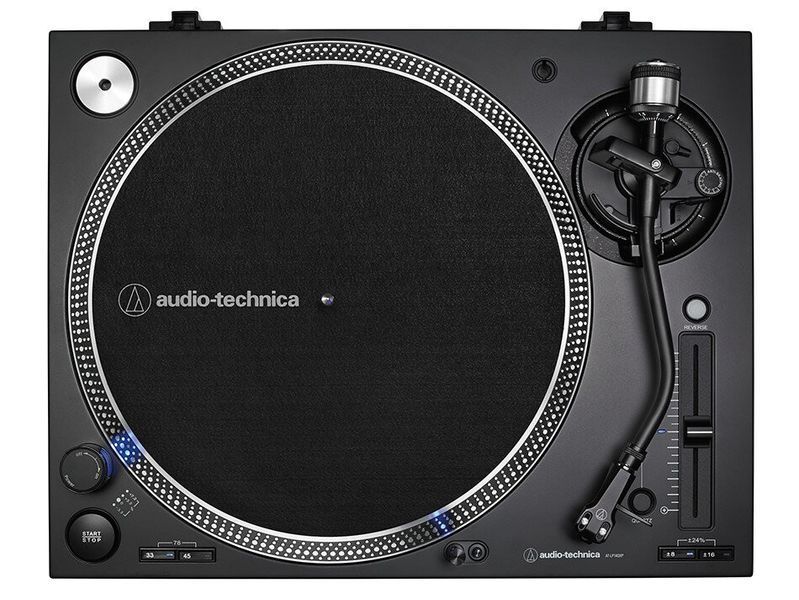 Програвач вінілу AUDIO-TECHNICA AT-LP140XP Чорний, ручний, прямий привід, швидкість 33 1/3, 45, 78 об/хв 2076609 фото
