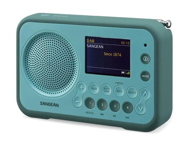 Радиоприемник Sangean DPR-76BT Light Blue 039121 фото