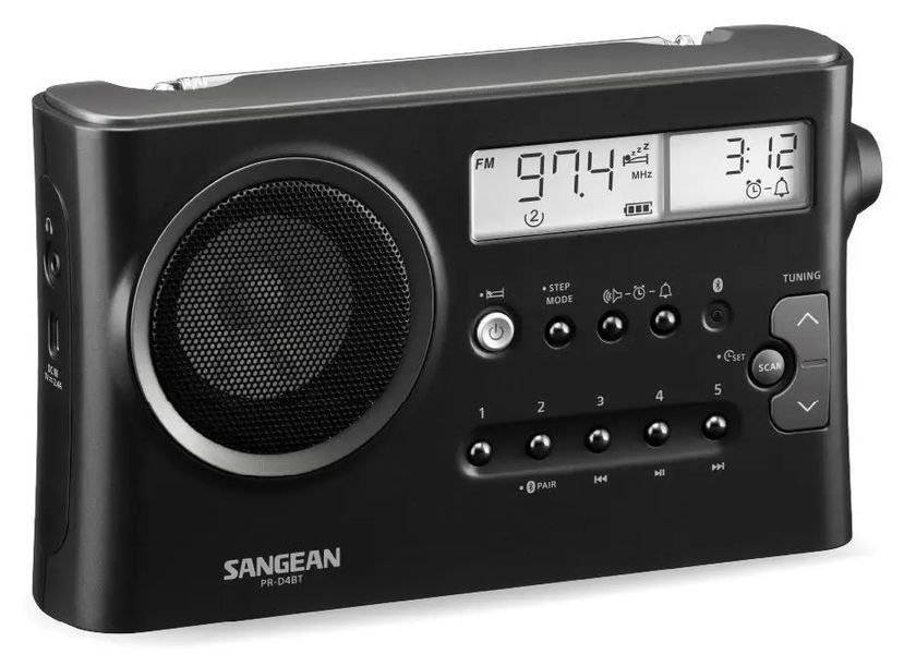 Радіоприймач Sangean PR-D4BT Black 039189 фото