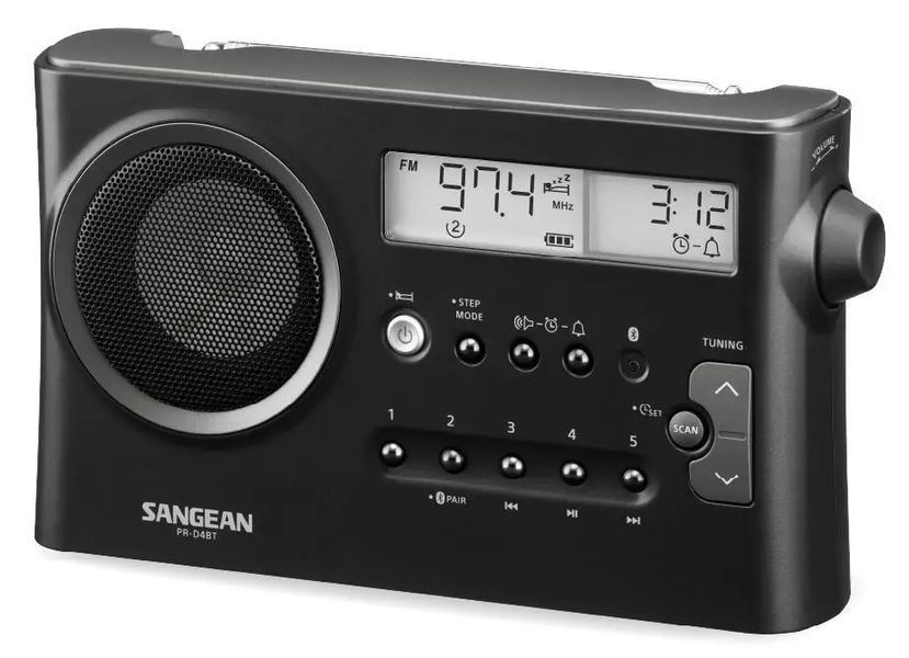 Радіоприймач Sangean PR-D4BT Black 039189 фото