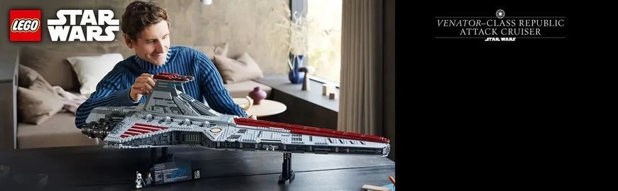 Блочный конструктор LEGO Star Wars Ударный крейсер типа Венатор (75367) 613536 фото