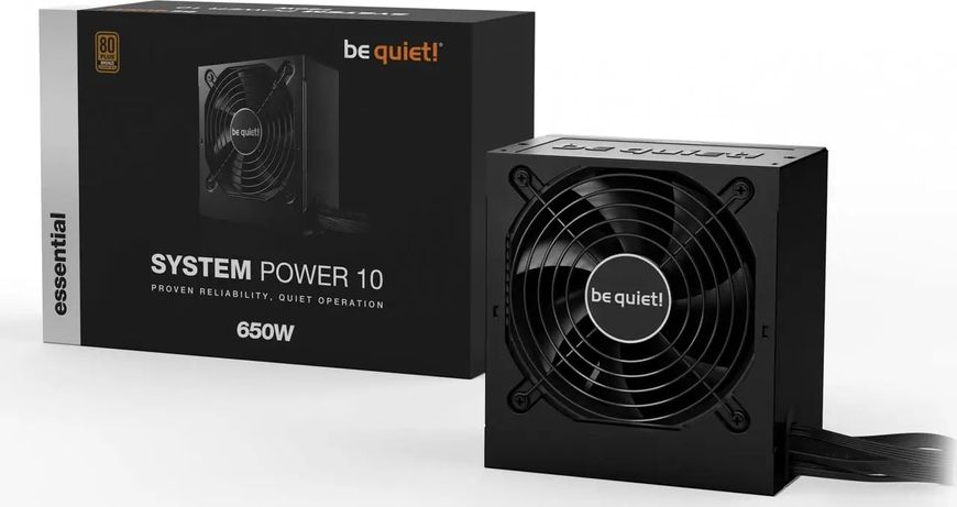 Блок питания be quiet! System Power 10 650W (BN328) 470339 фото