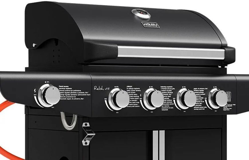 Гриль газовий стаціонарний Koler Relish v1 Black 012222 фото