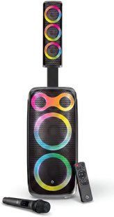 Аудіосистема Power Audio MANTA PULSE160 MASPK602B160 з мікрофоном для караоке, чорна 2148981 фото