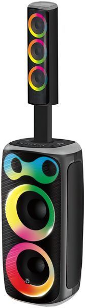 Аудіосистема Power Audio MANTA PULSE160 MASPK602B160 з мікрофоном для караоке, чорна 2148981 фото