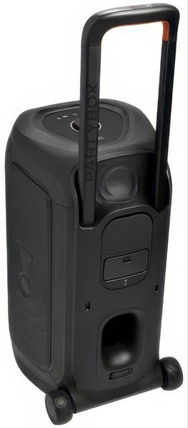 Power Audio JBL PartyBox 330, 280 Вт, Bluetooth, аккумулятор 18 часов, AI Sound Boost, микрофонный и гитарный входы, режим TWS, IPX4, черный 2129421 фото