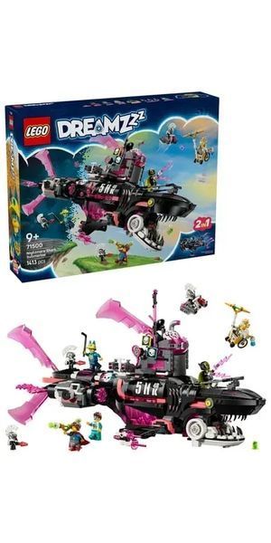 Блоковий конструктор LEGO Dreamzzz Страхітливий підводний човен &laquo;Акула&raquo; (71500) 613408 фото