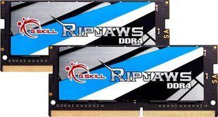 Пам'ять для ноутбуків G.Skill 16 GB (2x8GB) SO-DIMM DDR4 2400 MHz Ripjaws (F4-2400C16D-16GRS) 032713 фото