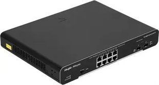 Коммутатор управляемый 2 уровня Ruijie RG-NBS3100-8GT2SFP-P 561963ua фото