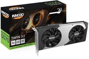Видеокарта Inno3D GeForce RTX 5070 TWIN X2 OC (N50702-12D7X-195064N) 572297 фото