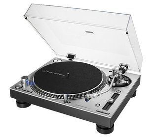 Програвач вінілу AUDIO-TECHNICA AT-LP140XP Сріблястий, Ручний, Прямий привід, Швидкість відтворення 33 1/3, 45, 78 об/хв 2076610 фото