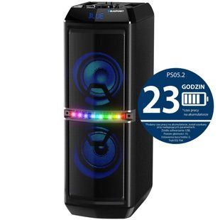 Power Audio BLAUPUNKT PS05.2DB, 60 Вт, Bluetooth, батарея 23 години, бездротовий мікрофон у комплекті, вхід USB 890696 фото