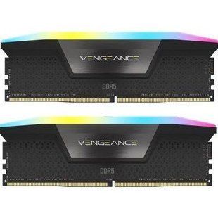 Пам'ять для настільних комп'ютерів Corsair 96 GB (2x48GB) DDR5 5200 MHz Vengeance RGB (CMH96GX5M2B5200C38) 027671 фото