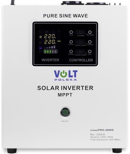 Інвертор Volt Polska Sinus PRO 5000 S 48/230V 015121 фото