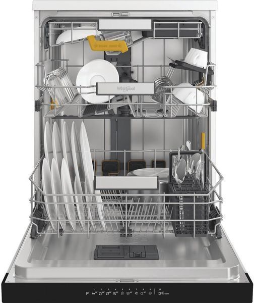 Посудомийна машина WHIRLPOOL W8FHS61X MaxiSpace PowerClean Pro Kosz SpaceClean Автовідкривання дверей 60см Inox 2098015 фото