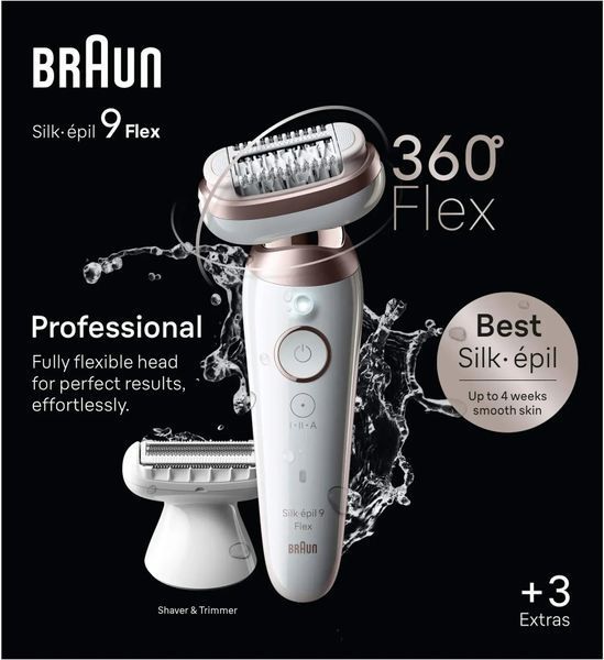 Эпилятор Braun Silk-epil 9 Flex 9-030 3D 605578 фото