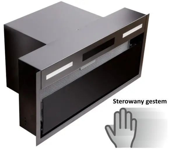 Вытяжка встраиваемая VDB Flat Gest 60 Black 006366 фото