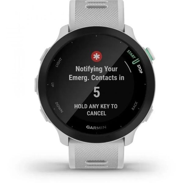 Смарт-годинник Garmin Forerunner 55 White (010-02562-11) 612654 фото