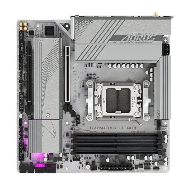 Материнська плата Gigabyte B650M Aorus Elite AX ICE 519462 фото