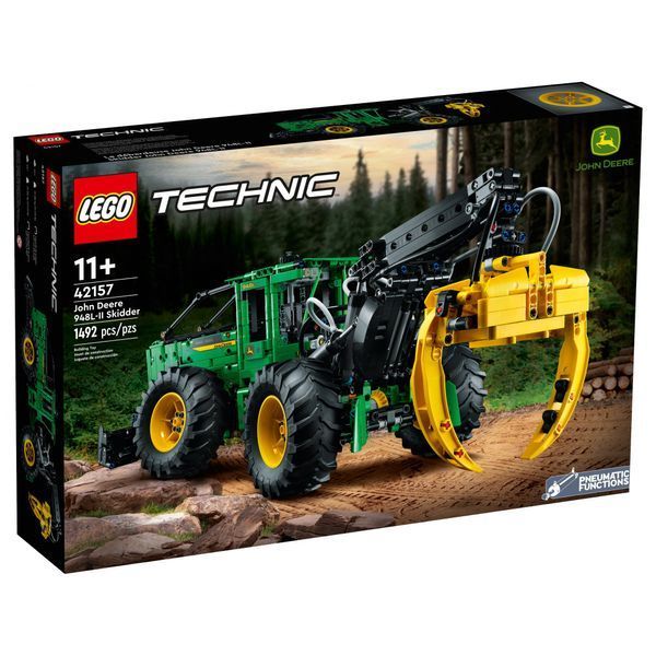 Блоковий конструктор LEGO Technic Трелювальний трактор John Deere 948L-II (42157) 009472 фото