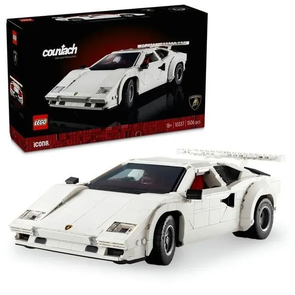 Авто-конструктор LEGO Icons Lamborghini Countach 5000 Quattrovalvole (10337) 613479 фото