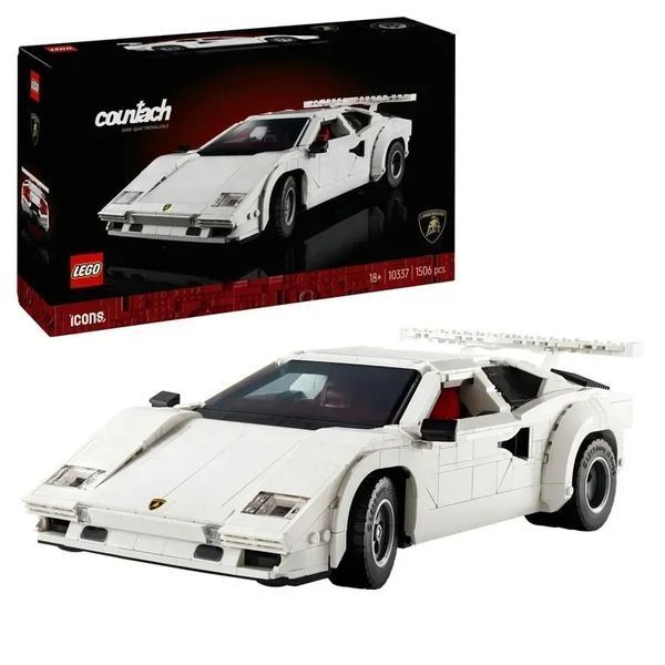 Авто-конструктор LEGO Icons Lamborghini Countach 5000 Quattrovalvole (10337) 613479 фото