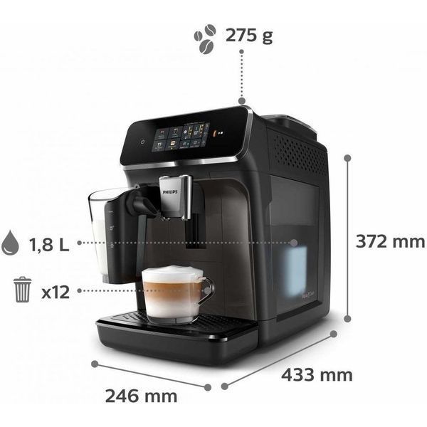 Кавомашина автоматична Philips Series 2300 LatteGo EP2334/10 016527 фото