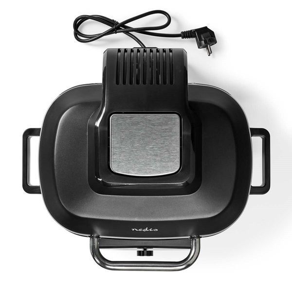 Фритюрница без масла Air Fryer NEDIS KAAFG600BK 6л с таймером 1163340 фото