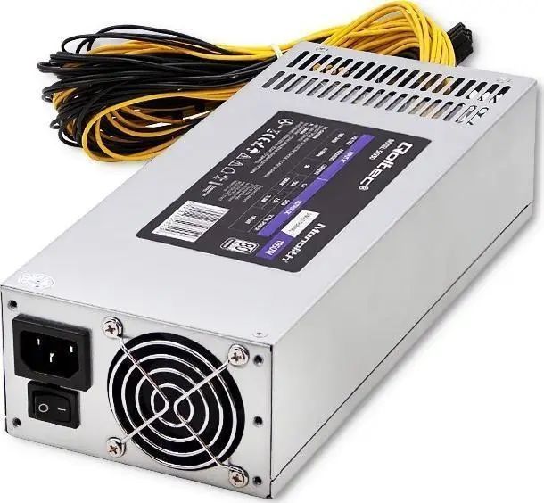 Блок питания Qoltec Gaming Miner PCI-E 1850W (50350) 001275 фото