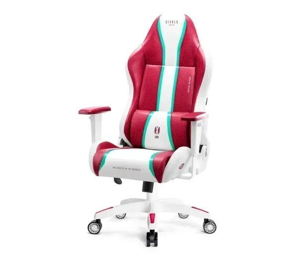 Компьютерное кресло для геймера Diablo Chairs X-One 2.0 Normal Size Candy Rose 615234 фото