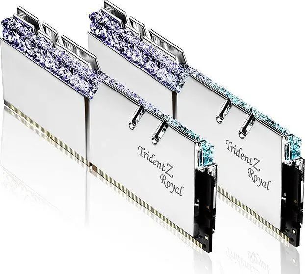 Пам'ять для настільних комп'ютерів G.Skill 64 GB (2x32GB) DDR4 4000 MHz Trident Z Royal (F4-4000C18D-64GTRS) 026487 фото