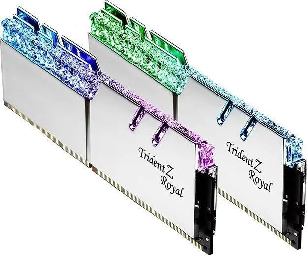 Пам'ять для настільних комп'ютерів G.Skill 64 GB (2x32GB) DDR4 4000 MHz Trident Z Royal (F4-4000C18D-64GTRS) 026487 фото