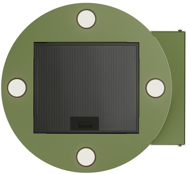 Витяжка AKPO WK-4 Balmera WL Slim Khaki 69dB клас B 2137547 фото