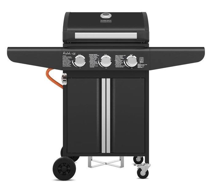 Гриль газовий стаціонарний Koler Relish v1 Compact Black 012223 фото